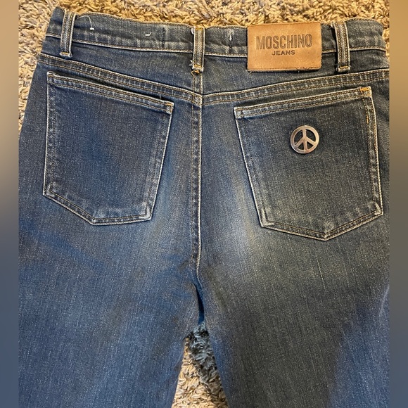 Vintage Moschino Donna Jeans - women’s Mid Rise Bootcut - Size 27 - Picture 7 of 12